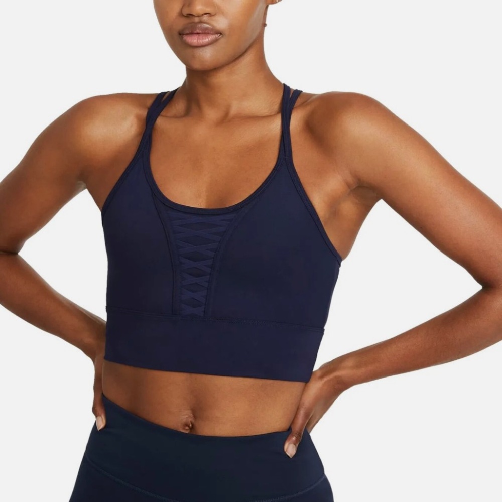 Nike Midnight Blue Strappy Sports Bra